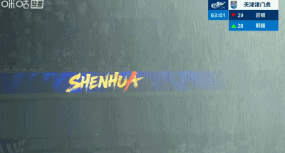 申花0-2津门虎，哈达斯传射，基莱斯建功，比赛因暴雨中断近一小时