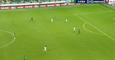 国安3-1战胜兰州陇原竞技晋级四强,穆芊羽失误送礼,张玉宁破门