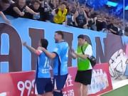 足协杯:大连英博1-0战胜申花晋级四强,黄子豪与米内罗双双红牌